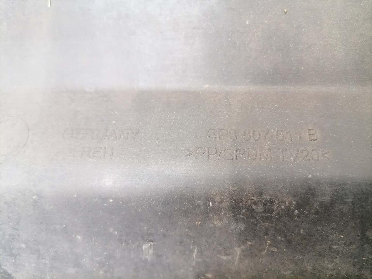 Audi A3 8P original Sto&szlig;stange Stossf&auml;nger hinten LY5J Liquidblau 3-T&uuml;rer Bj.2004